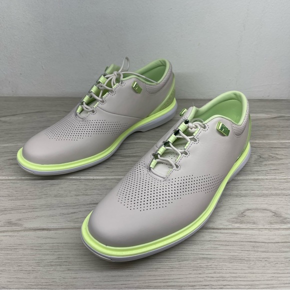 Nike Jordan ADG 4 Phantom Bone Volt Mens Golf Shoes Cleats DM0103-003 Size 9 - Picture 2 of 8